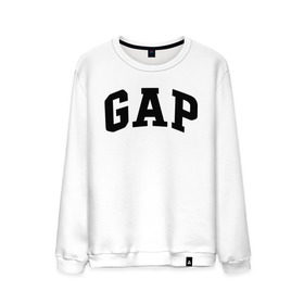 Мужской свитшот хлопок с принтом GAP Swag в Новосибирске, 100% хлопок |  | gap | swag | сваг | свег | свэг