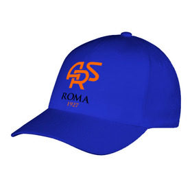 Бейсболка с принтом FC Roma Sign в Новосибирске, 100% хлопок | классический козырек, металлическая застежка-регулятор размера | 1927 | ars | club | fc | football | roma | клуб | рим | фк | футбол