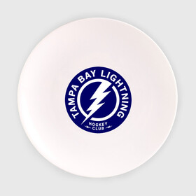 Тарелка 3D с принтом HC Tampa Bay Lightning в Новосибирске, фарфор | диаметр - 210 мм
диаметр для нанесения принта - 120 мм | Тематика изображения на принте: bay | club | hockey | lightning | tampa | клуб | хоккей