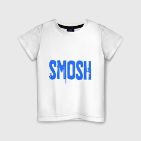 Детская футболка хлопок с принтом Smosh в Новосибирске, 100% хлопок | круглый вырез горловины, полуприлегающий силуэт, длина до линии бедер | blogger | russmosh | smosh | youtube | блоггер | смош | шоу | ютубер