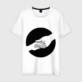 Мужская футболка хлопок с принтом Дивергент Отречение в Новосибирске, 100% хлопок | прямой крой, круглый вырез горловины, длина до линии бедер, слегка спущенное плечо. | дивергент | отречение