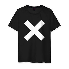 Мужская футболка хлопок с принтом The XX - Angels в Новосибирске, 100% хлопок | прямой крой, круглый вырез горловины, длина до линии бедер, слегка спущенное плечо. | тематика the xx в стиле первого одноимённого альбома the xx angels