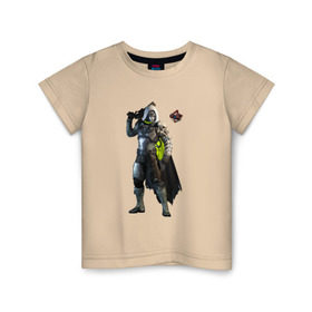 Детская футболка хлопок с принтом Destiny Hunter в Новосибирске, 100% хлопок | круглый вырез горловины, полуприлегающий силуэт, длина до линии бедер | guardian | hunter | дестини | игра | судьба