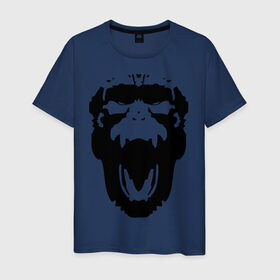 Мужская футболка хлопок с принтом 12 обезьян в Новосибирске, 100% хлопок | прямой крой, круглый вырез горловины, длина до линии бедер, слегка спущенное плечо. | 12 обезьян | брэд питт | брюс уиллис | вирус | сериал