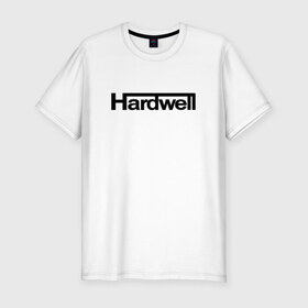 Мужская футболка премиум с принтом Hardwell в Новосибирске, 92% хлопок, 8% лайкра | приталенный силуэт, круглый вырез ворота, длина до линии бедра, короткий рукав | hardwell | house | хардвелл | хаус