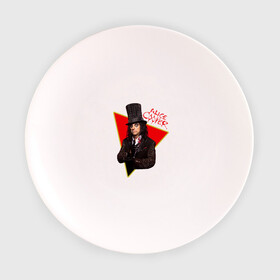 Тарелка с принтом Alice Cooper в Новосибирске, фарфор | диаметр - 210 мм
диаметр для нанесения принта - 120 мм | Тематика изображения на принте: alice cooper | metal | rock | метал | рок | рок музыка | элис купер