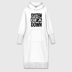 Платье удлиненное хлопок с принтом System Of A Down в Новосибирске,  |  | hard rock | metal | rock | serj | system of a down | tankian | метал | рок | систем | танкян | хардрок