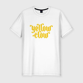 Мужская футболка премиум с принтом Yellow Claw в Новосибирске, 92% хлопок, 8% лайкра | приталенный силуэт, круглый вырез ворота, длина до линии бедра, короткий рукав | 