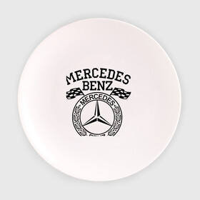Тарелка 3D с принтом Mercedes Benz в Новосибирске, фарфор | диаметр - 210 мм
диаметр для нанесения принта - 120 мм | benz | merсedes | авто | бенз | мерседес