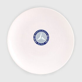 Тарелка с принтом Mersedes benz в Новосибирске, фарфор | диаметр - 210 мм
диаметр для нанесения принта - 120 мм | benz | mersedes | авто | бенз | лого | мерседес