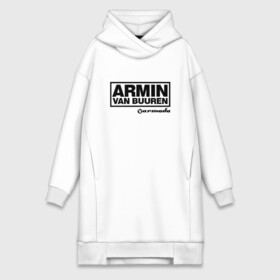 Платье-худи хлопок с принтом Armin van Buuren в Новосибирске,  |  | Тематика изображения на принте: armada | armin van buuren | trance | армин