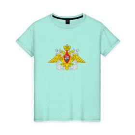 Женская футболка хлопок с принтом Военно-морской Флот в Новосибирске, 100% хлопок | прямой крой, круглый вырез горловины, длина до линии бедер, слегка спущенное плечо | армия | военно морской флот | военный | войска | вооруженные | силы | служба | эмблема