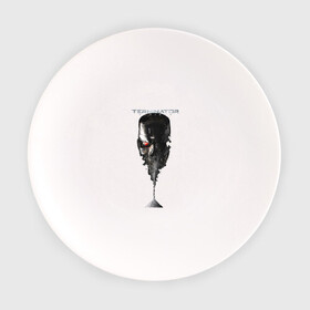 Тарелка с принтом Терминатор в Новосибирске, фарфор | диаметр - 210 мм
диаметр для нанесения принта - 120 мм | Тематика изображения на принте: genisys | terminator | арнольд | генезис | терминатор | шварцнеггер