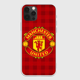 Чехол для iPhone 12 Pro Max с принтом Manchester united в Новосибирске, Силикон |  | manchester united | манчестер юнайтед | спорт | фк | футбол