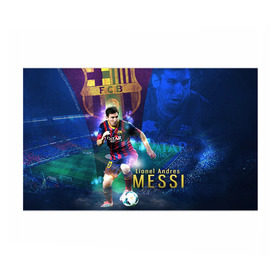 Бумага для упаковки 3D с принтом Messi в Новосибирске, пластик и полированная сталь | круглая форма, металлическое крепление в виде кольца | месси