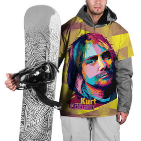 Накидка на куртку 3D с принтом Nirvana в Новосибирске, 100% полиэстер |  | Тематика изображения на принте: cobain | curt | nirvana | rock | абстракт | кобейн | курт | рок