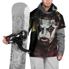 Накидка на куртку 3D с принтом Slipknot в Новосибирске, 100% полиэстер |  | Тематика изображения на принте: slipknot | металл | рок | слипкнот | слипнот