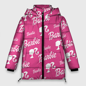 Женская зимняя куртка 3D с принтом Barbie в Новосибирске, верх — 100% полиэстер; подкладка — 100% полиэстер; утеплитель — 100% полиэстер | длина ниже бедра, силуэт Оверсайз. Есть воротник-стойка, отстегивающийся капюшон и ветрозащитная планка. 

Боковые карманы с листочкой на кнопках и внутренний карман на молнии | Тематика изображения на принте: barbie | барби | кукла