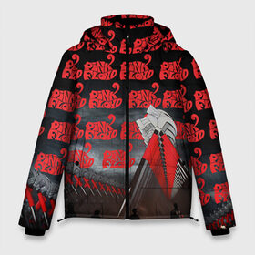 Мужская зимняя куртка 3D с принтом Pink Floyd в Новосибирске, верх — 100% полиэстер; подкладка — 100% полиэстер; утеплитель — 100% полиэстер | длина ниже бедра, свободный силуэт Оверсайз. Есть воротник-стойка, отстегивающийся капюшон и ветрозащитная планка. 

Боковые карманы с листочкой на кнопках и внутренний карман на молнии. | pink floyd | rock | рок