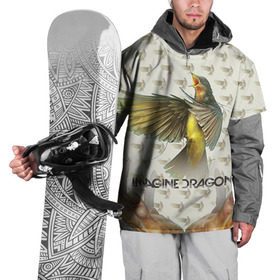 Накидка на куртку 3D с принтом Imagine Dragons в Новосибирске, 100% полиэстер |  | imagine dragons