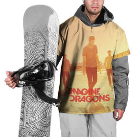 Накидка на куртку 3D с принтом Imagine Dragons в Новосибирске, 100% полиэстер |  | rock | имэджн драгонз | рок