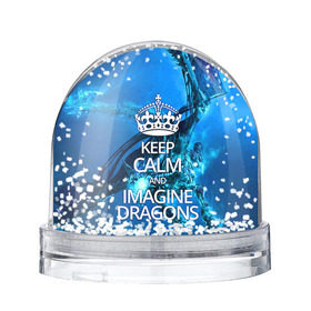 Снежный шар с принтом Imagine Dragons в Новосибирске, Пластик | Изображение внутри шара печатается на глянцевой фотобумаге с двух сторон | imagine dragons
