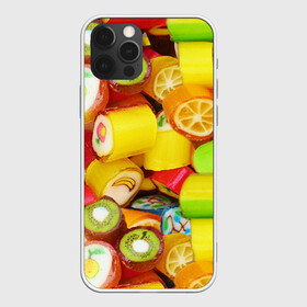 Чехол для iPhone 12 Pro с принтом Леденцы в Новосибирске, силикон | область печати: задняя сторона чехла, без боковых панелей | Тематика изображения на принте: вкусности | конфеты сладости | леденец