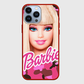 Чехол для iPhone 13 Pro Max с принтом Барби в Новосибирске,  |  | Тематика изображения на принте: swag | барки | девушкам | камуфляж | свэг