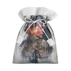 Подарочный 3D мешок с принтом Девушки Ведьмака в Новосибирске, 100% полиэстер | Размер: 29*39 см | Тематика изображения на принте: ведьмак