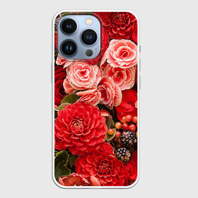 Чехол для iPhone 13 Pro с принтом Цветы в Новосибирске,  |  | flower | девушкам | розы | цветочки | цветы