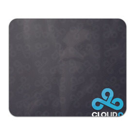 Коврик прямоугольный с принтом Cloud9 в Новосибирске, натуральный каучук | размер 230 х 185 мм; запечатка лицевой стороны | Тематика изображения на принте: cloud 9 | dota | dota 2 | furion | international | natures prophet