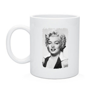 Кружка с принтом Мэрилин Монро (Marilyn Monroe) в Новосибирске, керамика | объем — 330 мл, диаметр — 80 мм. Принт наносится на бока кружки, можно сделать два разных изображения | marilyn monroe | актриса | мэрилин монро | певица