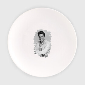 Тарелка с принтом Elvis Presley в Новосибирске, фарфор | диаметр - 210 мм
диаметр для нанесения принта - 120 мм | elvis presley | король | рок н ролл | элвис пресли