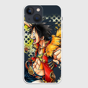 Чехол для iPhone 13 mini с принтом One Piece кулак в Новосибирске,  |  | anime | one piece | аниме | ван пис