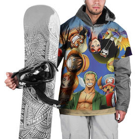 Накидка на куртку 3D с принтом One Piece в Новосибирске, 100% полиэстер |  | Тематика изображения на принте: anime | one piece | аниме | ван пис