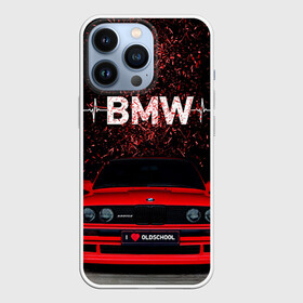 Чехол для iPhone 13 Pro с принтом BMW в Новосибирске,  |  | bmw | oldschool | бмв