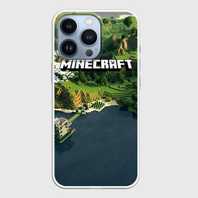 Чехол для iPhone 13 Pro с принтом Minecraft в Новосибирске,  |  | крипер