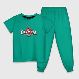 Детская пижама хлопок с принтом Mr. Olympia в Новосибирске, 100% хлопок |  брюки и футболка прямого кроя, без карманов, на брюках мягкая резинка на поясе и по низу штанин
 | heath | kai | mr | olimpia | olympia | мистер | олимпия