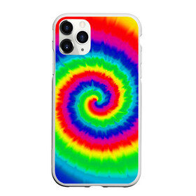 Чехол для iPhone 11 Pro матовый с принтом Tie dye в Новосибирске, Силикон |  | tie dye