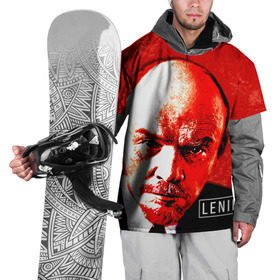 Накидка на куртку 3D с принтом Ленин в Новосибирске, 100% полиэстер |  | lenin | ильич | ленин | ретро | ссср | товарищ