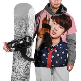 Накидка на куртку 3D с принтом Bts в Новосибирске, 100% полиэстер |  | bangtan | bangtan boys | bts | bulletproof boy scouts | k pop | kpop | ви | джей хоуп | джин | к поп | корейская попса | кпоп | рэп монстр | чимин | чонгук | шуга