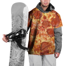 Накидка на куртку 3D с принтом Пицца в Новосибирске, 100% полиэстер |  | pizza | еда | пицца | фастфуд