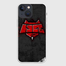 Чехол для iPhone 13 mini с принтом Hellraisers в Новосибирске,  |  | cs | csgo | cybersportteam | hell | hellraisers | ксго | хэлрайзис