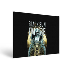 Холст прямоугольный с принтом Black Sun Empire в Новосибирске, 100% ПВХ |  | Тематика изображения на принте: empire
