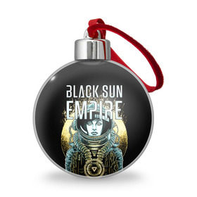 Ёлочный шар с принтом Black Sun Empire в Новосибирске, Пластик | Диаметр: 77 мм | empire