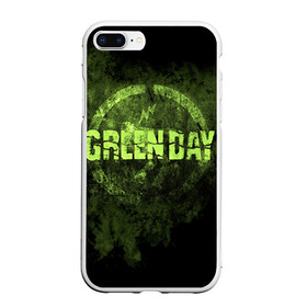 Чехол для iPhone 7Plus/8 Plus матовый с принтом Green Day в Новосибирске, Силикон | Область печати: задняя сторона чехла, без боковых панелей | green day | rock | грин дей | рок
