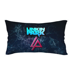 Подушка 3D антистресс с принтом Linkin Park в Новосибирске, наволочка — 100% полиэстер, наполнитель — вспененный полистирол | состоит из подушки и наволочки на молнии | linkin park | rock | линкин парк | рок