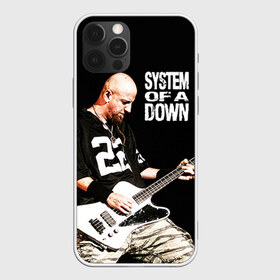 Чехол для iPhone 12 Pro Max с принтом System of a Down в Новосибирске, Силикон |  | Тематика изображения на принте: hard rock | metal | rock | serj | system of a down | tankian | метал | рок | систем | танкян | хардрок