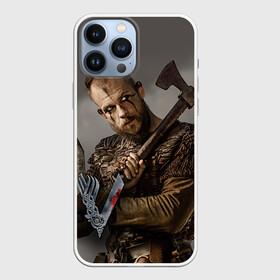 Чехол для iPhone 13 Pro Max с принтом Флоки в Новосибирске,  |  | Тематика изображения на принте: vikings | вальхалла | викинги | рагнар лодброк | сериалы | флоки