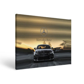Холст прямоугольный с принтом Mercedes в Новосибирске, 100% ПВХ |  | amg | benz | mercedes | бенс | бенц | мерседес